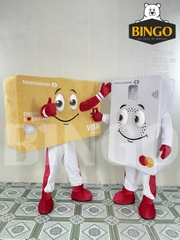 Mascot thẻ Techcombank