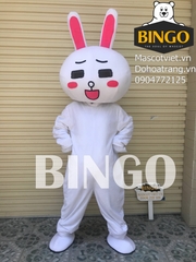 Đặt Thuê Mascot Thỏ Cony ốm