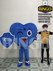 Mascot trái tim 01