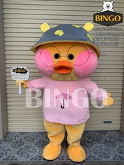 Mascot vịt má hồng