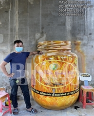 Mô hình composite hũ đông trùng hạ thảo Mô hình composite hũ đông trùng hạ thảo