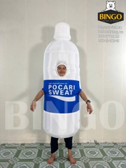 Trang phục hơi chai Pocari Sweat Trang phục hơi chai Pocari Sweat
