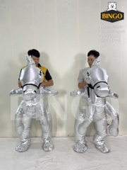 Trang phục hơi ngựa bạc Trang phục hơi ngựa bạc