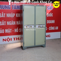 Tủ bảo mật 2 cánh khóa cơ