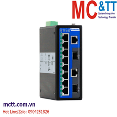 Switch công nghiệp 8 cổng PoE + 2 cổng Gigabit Combo 3Onedata IES2210-8P2GC-2P48-120W
