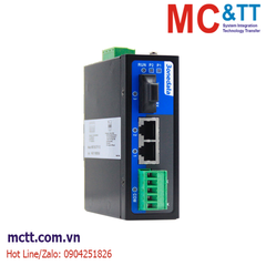 Bộ chuyển đổi quang điện công nghiệp quản lý 2 cổng Ethernet + 1 cổng quang + 1 cổng RS-232/422/485 3Onedata IMC100-2T1F-1DI(3IN1)