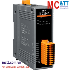 Module 2 cổng PoE Ethernet Modbus TCP & MQTT 16 kênh DI/DO ICP DAS PET-2254P CR