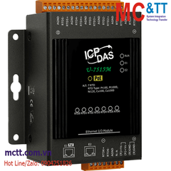 Module Ethernet OPC UA + MQTT 8 kênh AI + 4 kênh DO ICP DAS U-7517M CR