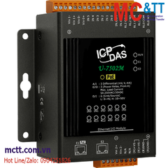 Module Ethernet OPC UA + MQTT 3 kênh AI + 6 kênh DI + 3 kênh Relay ICP DAS U-7502M CR