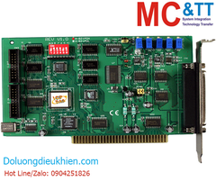 Card ISA 16 kênh AI 12 bits, 45 kS/s + 2 kênh AO + 16 kênh DI/DO + 1 kênh Timer/Counter/Frequency ICP DAS A-821PGH/S CR