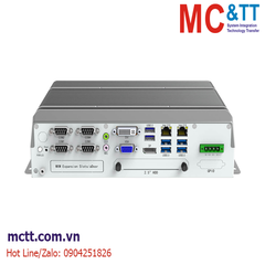 Máy tính công nghiệp (AI vision computing) Mainkco IPC ABOX-E70L-6700T với i7-6700T, 2 LAN, 6 USB, 4 COM, DP, DVI-D, VGA