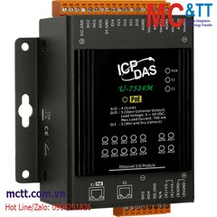 Module Ethernet OPC UA + MQTT 4 kênh AO + 5 kênh DI + 4 kênh DO ICP DAS U-7524M CR