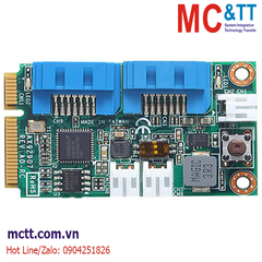 Card Mini PCI Express 2 cổng SATA hỗ trợ RAID 0,1 Axiomtek AX92907