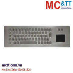 Bàn phím công nghiệp thép không gỉ với Touchpad, IP65, 67 keys Davo D-8615T