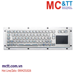 Bàn phím công nghiệp thép không gỉ với Touchpad, đèn bàn phím, IP65, 68 keys Davo D-8635T Backlight
