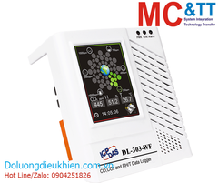 Module Data Logger đo CO + CO2+ nhiệt độ + độ ẩm RS-485/Ethernet/Wi-Fi Modbus RTU/TCP & MQTT ICP DAS DL-303-WF CR