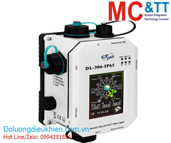 Module Data Logger đo H2S+ nhiệt độ + độ ẩm RS-485/Ethernet Modbus RTU/TCP & MQTT ICP DAS DL-306-IP65 CR