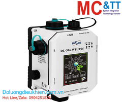Module Data Logger đo H2S+ nhiệt độ + độ ẩm RS-485/Ethernet/Wi-Fi Modbus RTU/TCP & MQTT ICP DAS DL-306-WF-IP65 CR