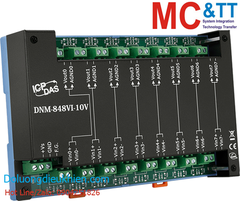 Bộ chuyển đổi 8 kênh đầu vào điện áp 10V sang tương tự ICP DAS DNM-848VI-10V CR