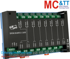 Bộ chuyển đổi 8 kênh đầu vào điện áp 150V sang tương tự ICP DAS DNM-848VI-150V CR