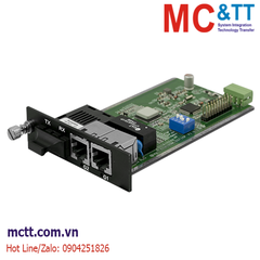 Card chuyển đổi quang điện 1 cổng GbE + 1 cổng Gigabit quang 3Onedata ECU100-1GT1GF