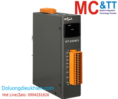 Module 2 cổng Ethernet Modbus TCP & MQTT 8 kênh AO ICP DAS ET-2228CI CR