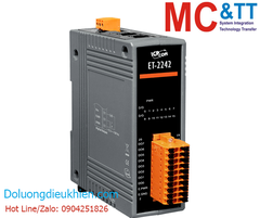 Module 2 cổng Ethernet Modbus TCP & MQTT 16 kênh DO ICP DAS ET-2242 CR