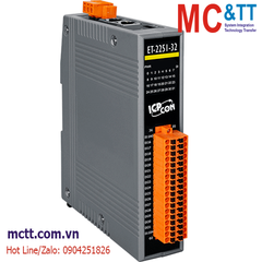 Module 2 cổng Ethernet Modbus TCP & MQTT 32 kênh DI ICP DAS ET-2251-32 CR