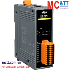 Module 2 cổng PoE Ethernet Modbus TCP & MQTT 16 kênh DI ICP DAS PET-2251 CR