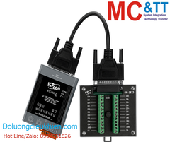 Module 2 cổng Ethernet Modbus TCP 10 kênh AI (Thermocouple) + 3 kênh DO ICP DAS ET-7218Z/S3 CR