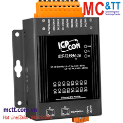 Module 2 cổng Ethernet Modbus TCP 16 kênh AC/DC DI ICP DAS ET-7259M-16 CR