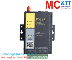 TDD-LTE IP MODEM (TDD-LTE DTU) 2 cổng RS-232 + 1 cổng RS-485 + 1 AI + 2 DIO Four-Faith F2716