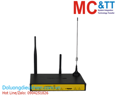F8434: Router công nghiệp WCDMA + ZigBee + 4 LAN + 1 WAN + RS-232 + APN/VPN WI-FI