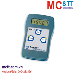 Bộ hiển thị cầm tay cho cảm biến đo Momen, Lực, Load Cell, Strain Gauge Lorenz GM77
