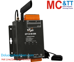 RTU/RMV/SMS Modem LTE (4G) + GPS +4 kênh AI + 5 kênh DI + 2 kênh DO + RS-232/485 Modbus ICP DAS GTP-541M-UDR CR