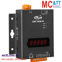 Bộ chuyển đổi cổng Modbus TCP Server sang M-Bus Master ICP DAS GW-7838-M CR