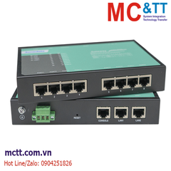 Bộ chuyển đổi Modbus Gateway 8 cổng RS-232/485/422 sang Ethernet 3onedata GW1118-8DI(3IN1)-DB-P(12-48VDC)