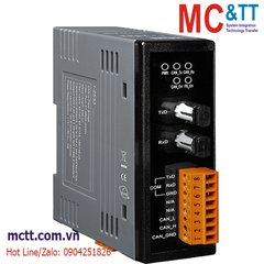 Bộ chuyển đổi CAN sang Quang (Dual Fiber, Multi Mode, ST, 2KM) ICP DAS I-2533 CR