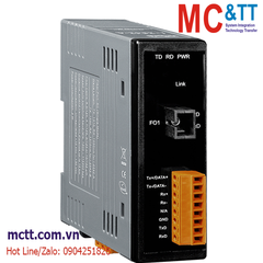 Bộ chuyển đổi RS-232/422/485 sang Quang (Single Fiber, Single Mode, SC, 15KM, TX 1550 nm, RX 1310 nm) ICP DAS I-2542-B CR