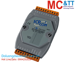 Module RS-485 DCON 8 kênh đầu vào tương tự AI (Dòng điện) ICP DAS I-7017FC-G CR