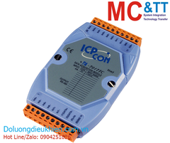 Module RS-485 DCON 8 kênh đầu vào tương tự AI (Dòng điện) ICP DAS I-7017FC CR
