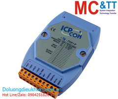 Module RS-485 DCON 1 kênh đầu ra tương tự AO ICP DAS I-7021P-G CR