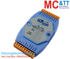 Module RS-485 DCON 5 kênh đầu ra Relay + 4 kênh đầu vào số DI ICP DAS I-7065-G CR
