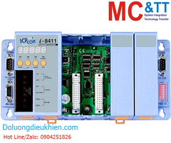 Bộ lập trình nhúng MiniOS7 PAC với CPU 80188-40 + 4 khe cắm module I/O ICP DAS I-8411 CR