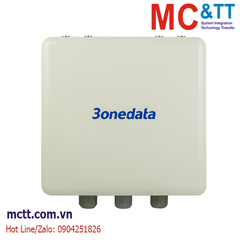 Router công nghiệp 5G Dual SIM 1 cổng WAN + 1 cổng LAN + Wi-Fi 3Onedata ICPE2600-BW-8A25-2GT-PDP12_48