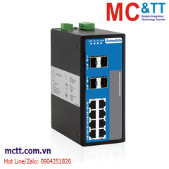 Switch công nghiệp 8 cổng Gigabit Ethernet 3onedata IES3012G-8GT