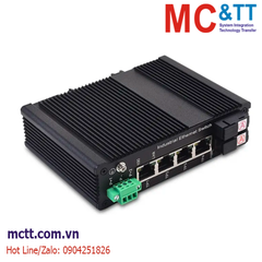 Switch công nghiệp 4 cổng Ethernet + 2 cổng quang (Single mode, Dual fiber, SC, 20KM) JHA TECH JHA-IF24-SC20H