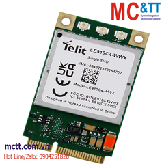 Card Mini PCIe LTE (4G) ICP DAS LE910C4-WWX CR