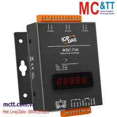 Bộ dữ liệu tập trung Modbus 1xRS-232 + 4xRS-485 + 1xEthernet ICP DAS MDC-714i CR