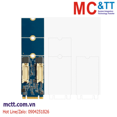 Card M.2 Pcie 2 cổng Gigabit Ethernet Cervoz MEC-LAN-2002i